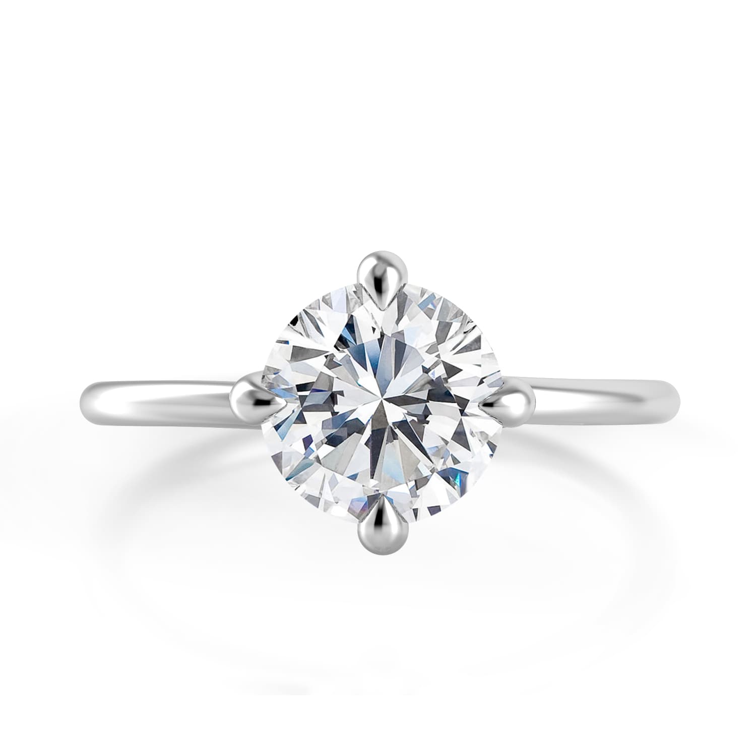 Eleganza Solitaire Diamond Ring