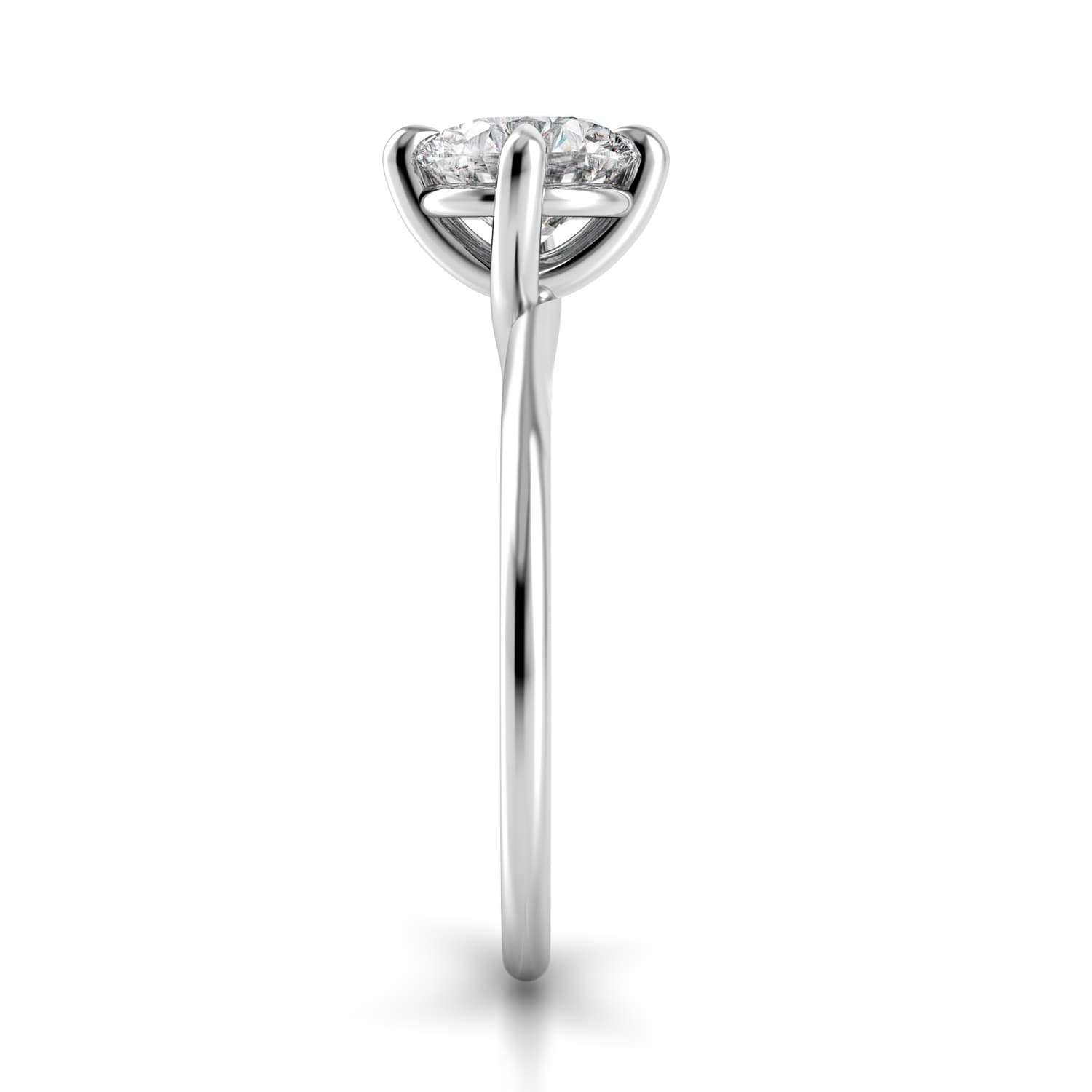 Eleganza Solitaire Diamond Ring