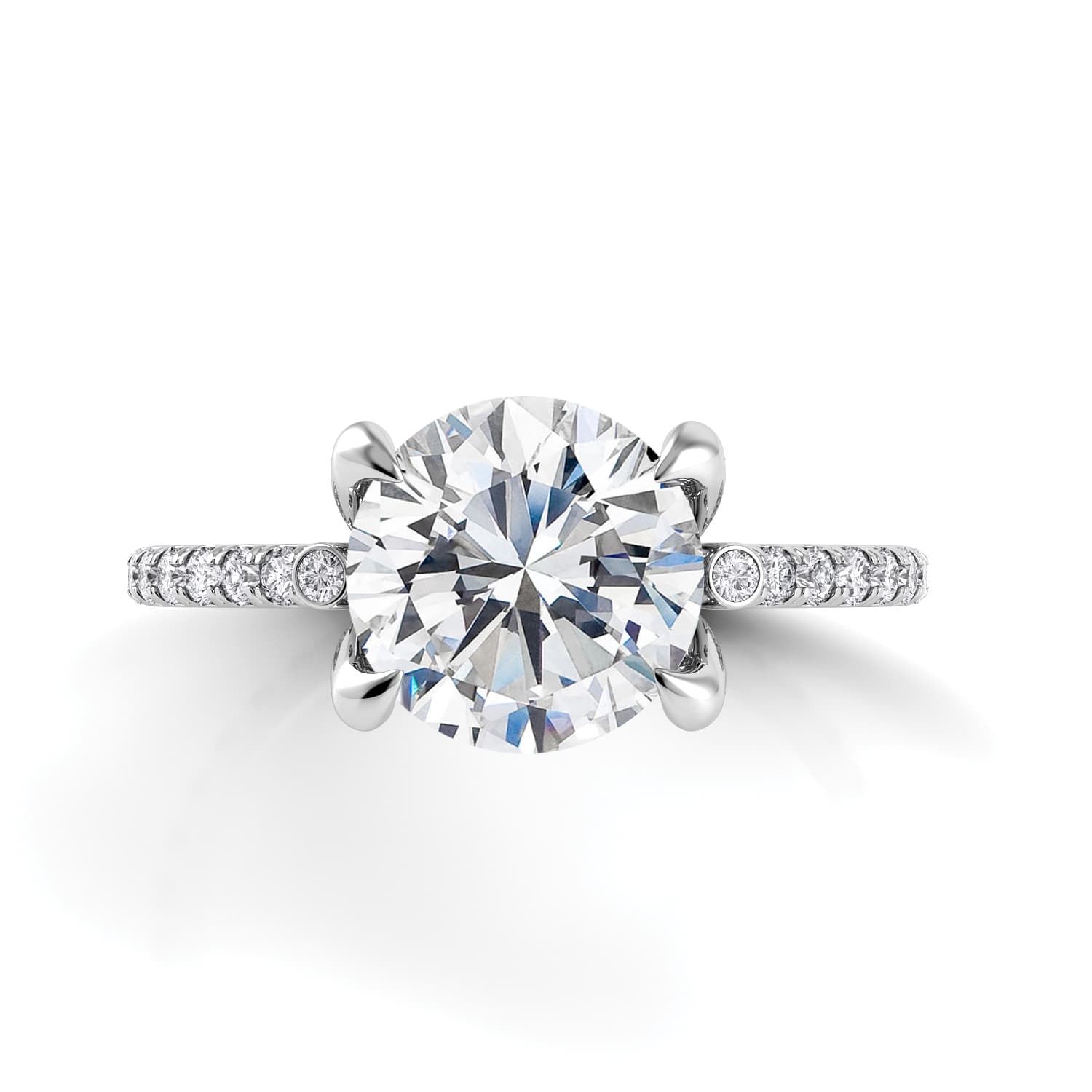 Per Lei Custom Engagement Ring