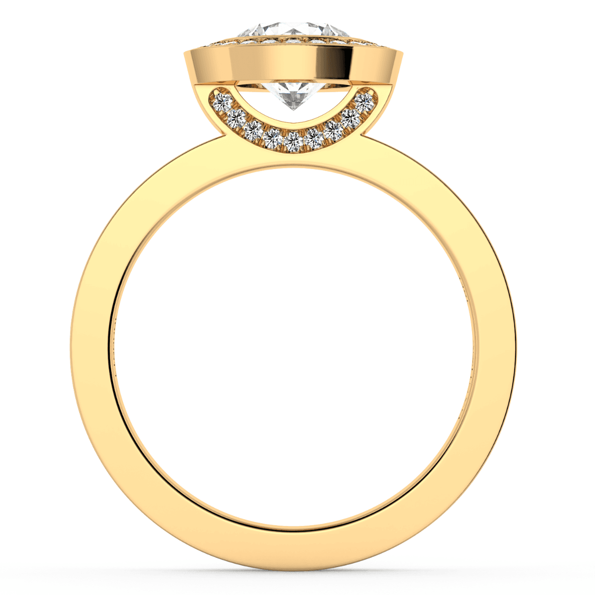 Per Lei Engagement Ring Set
