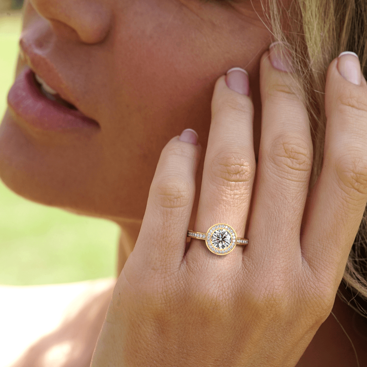 Per Lei Engagement Ring Set