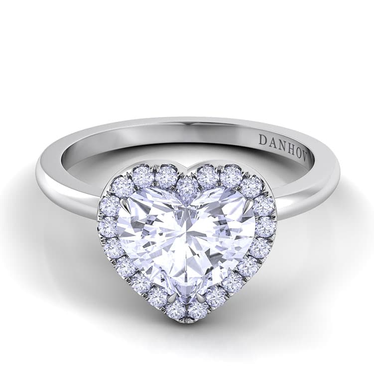 Per Lei Single Shank Marquise Engagement Ring