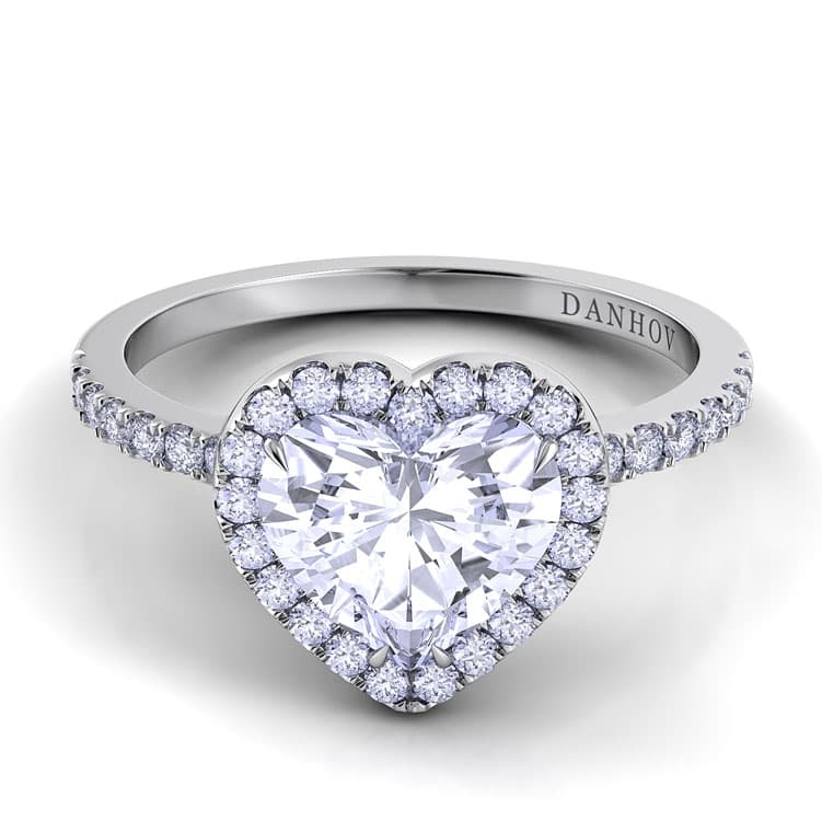 Per Lei Single Shank Marquise Engagement Ring