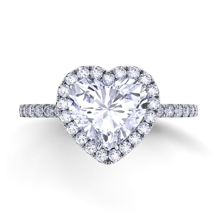 Per Lei Single Shank Marquise Engagement Ring