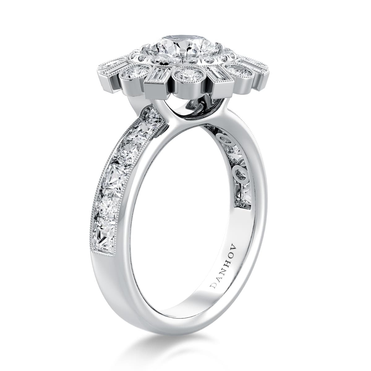 Per Lei Unique Engagement Ring