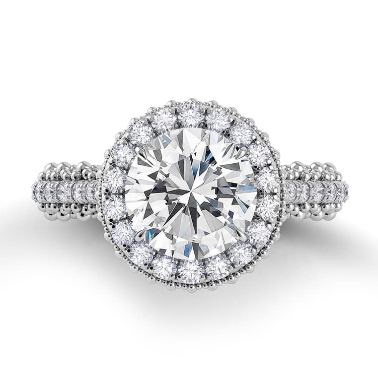 Petalo Floral Diamond Engagement Ring