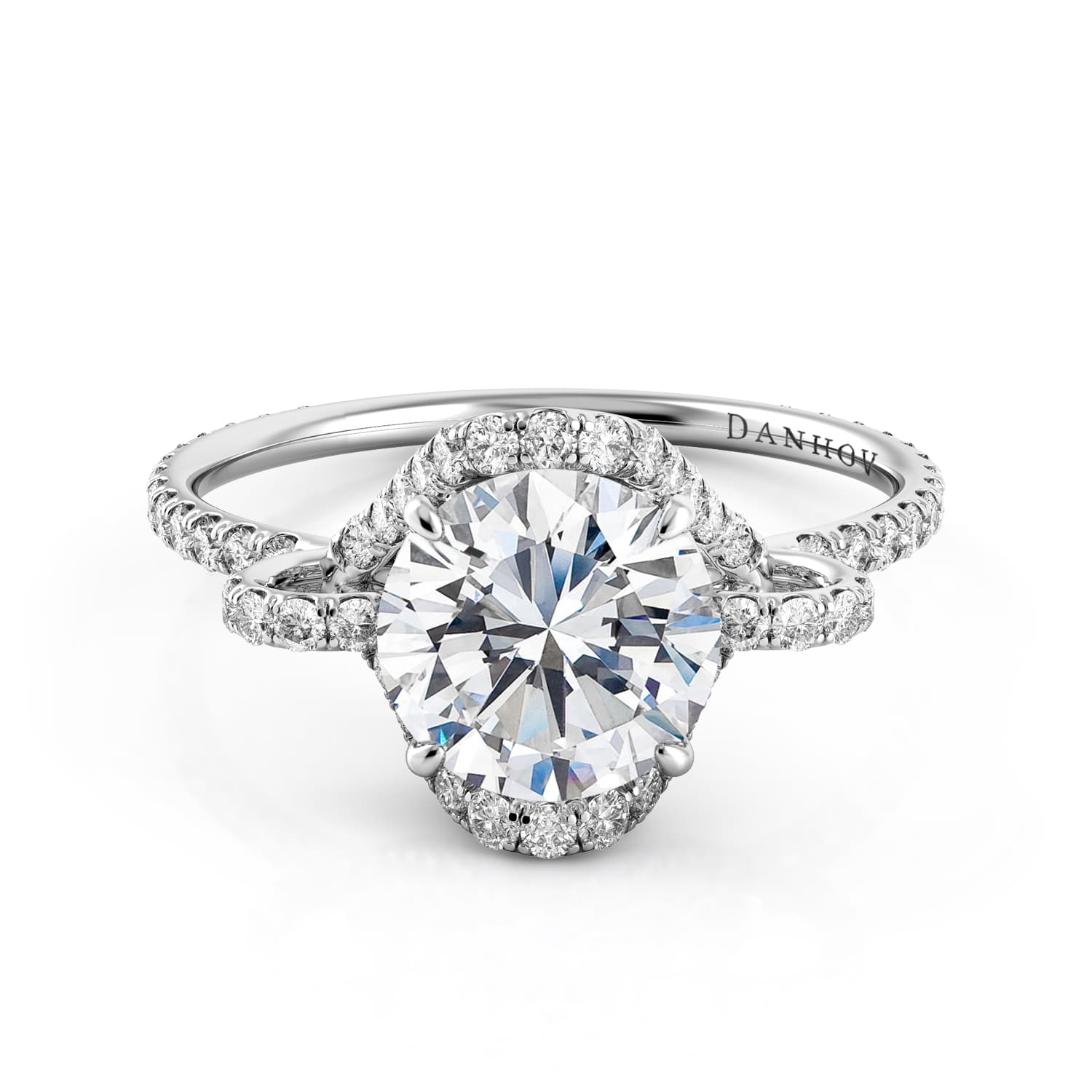 Solo Filo Designer Diamond Engagement Ring