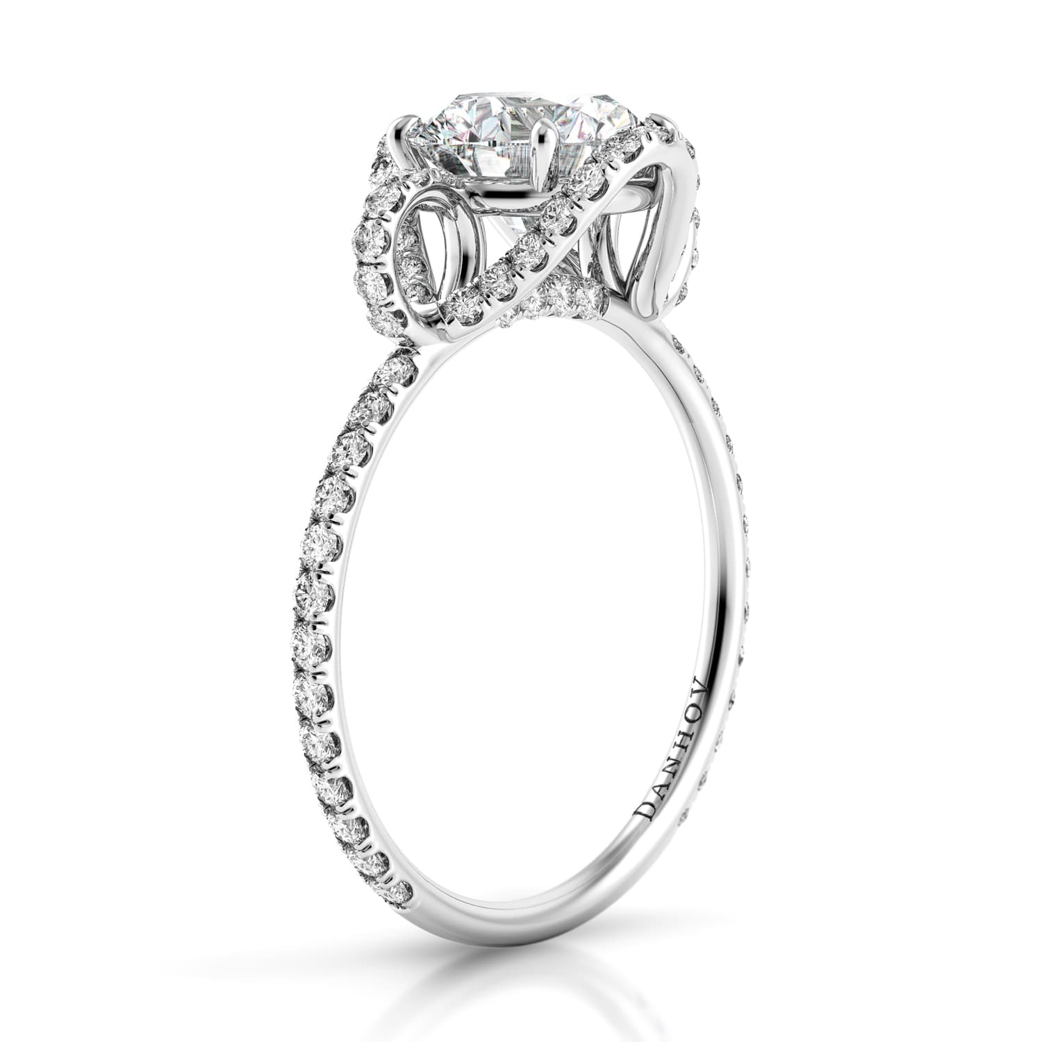 Solo Filo Designer Diamond Engagement Ring
