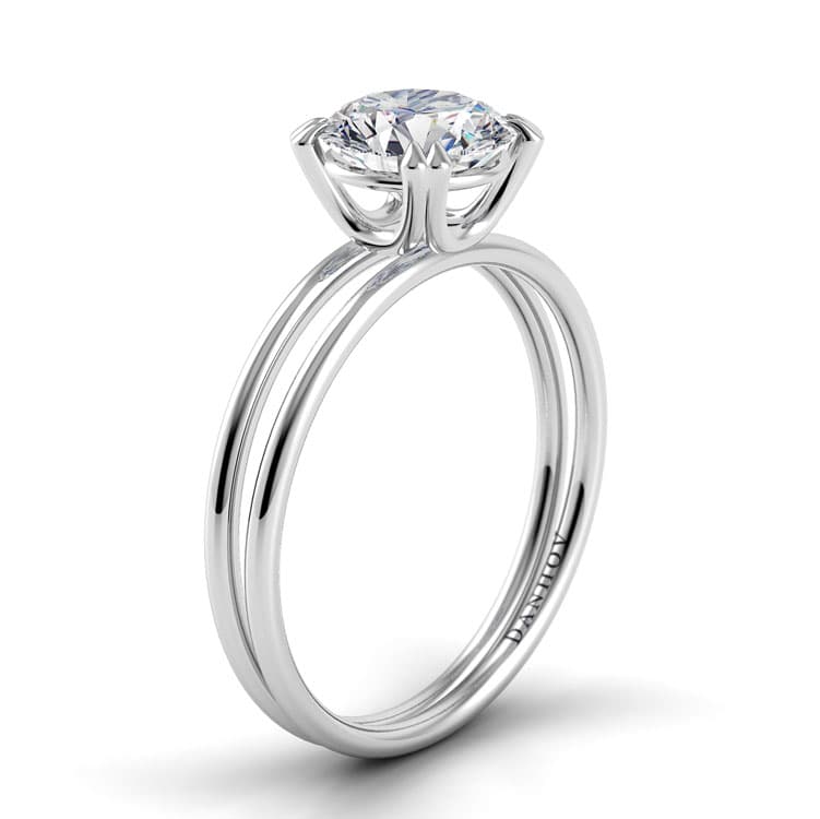 Solo Filo Designer Engagement Ring