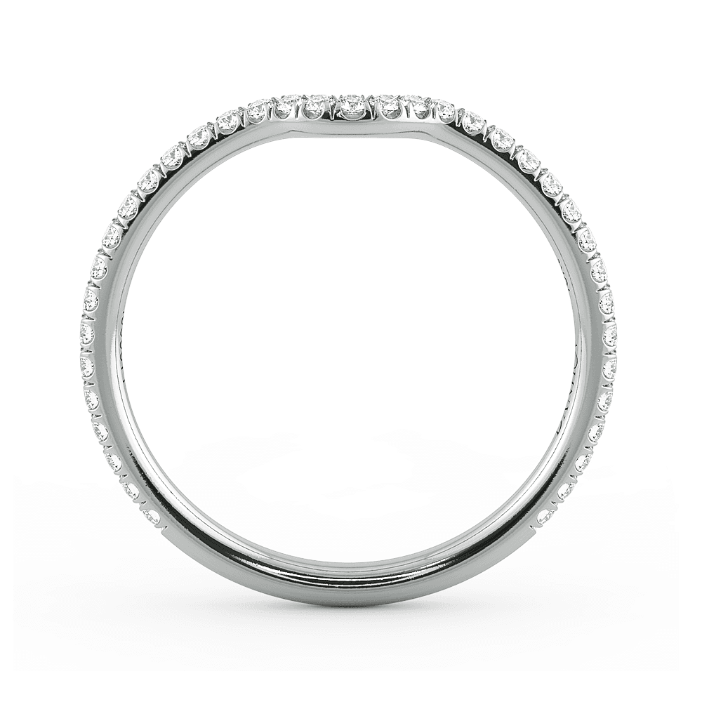 Solo Filo Diamond Wedding Band