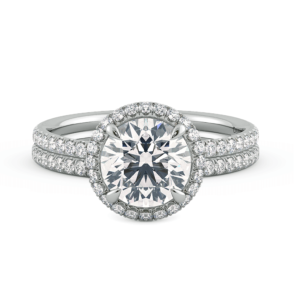 Solo Filo Diamond Wedding Band