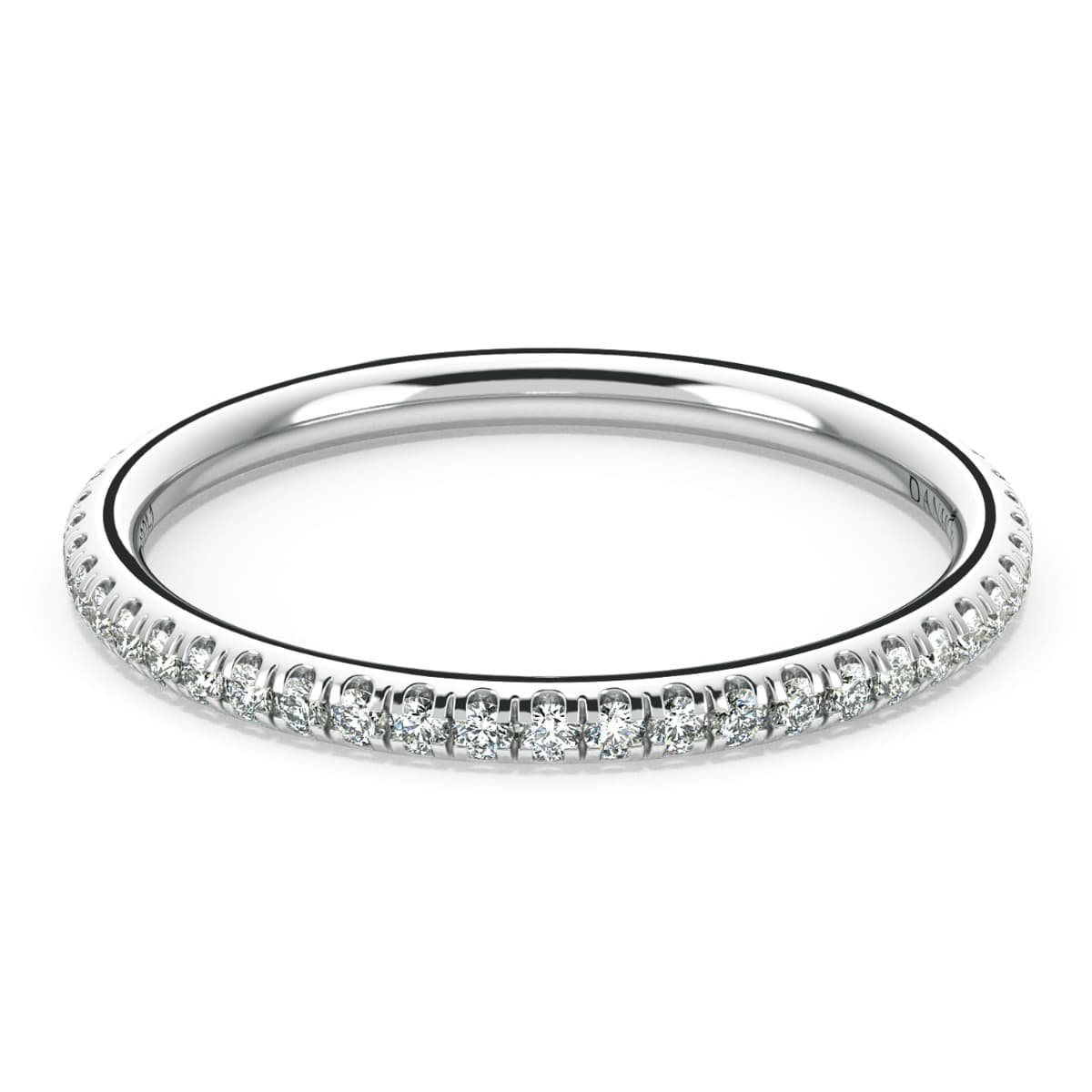 Solo Filo Elegant Diamond Wedding Band