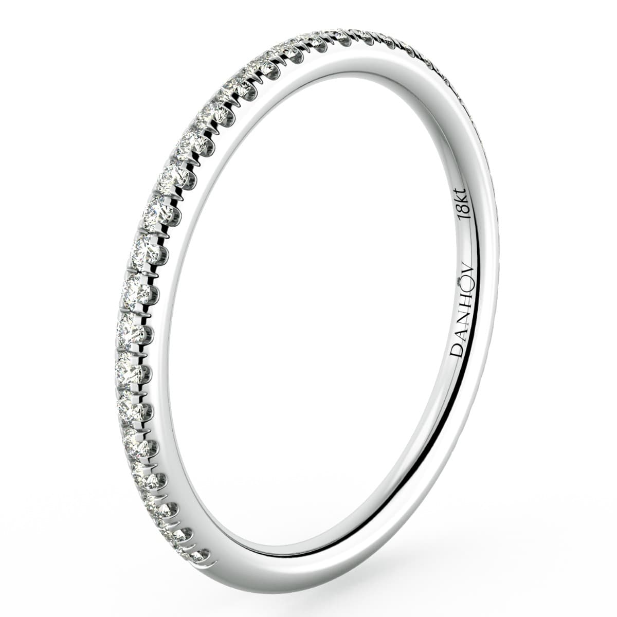 Solo Filo Elegant Diamond Wedding Band