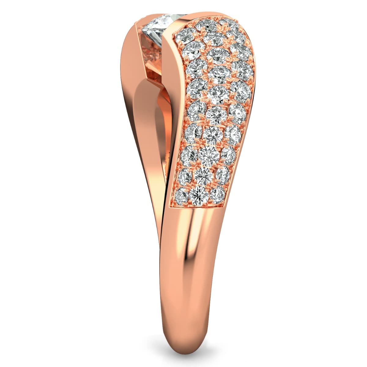 Voltaggio Unique Engagement Ring