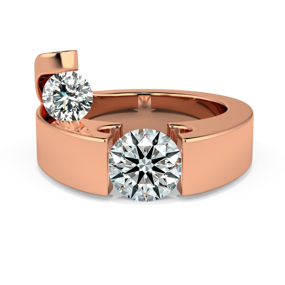 Tension Engagement Ring