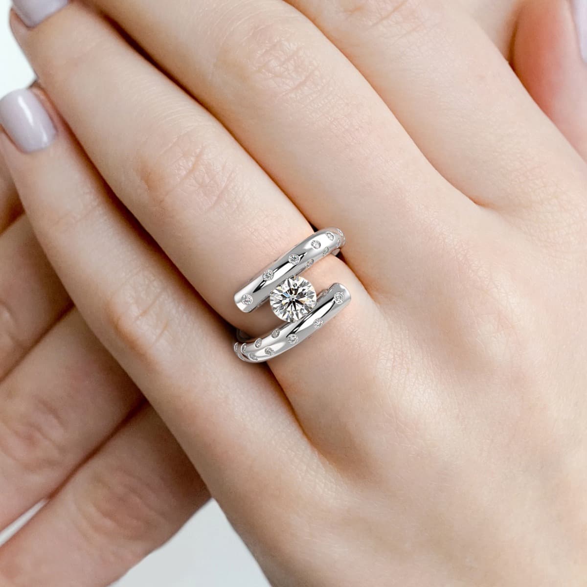Voltaggio Tension Set Ring — image 5 of 5
