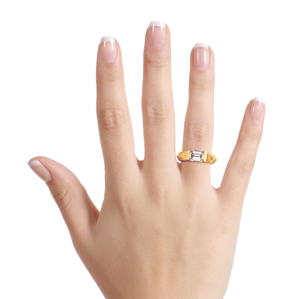 Tension Engagement Ring