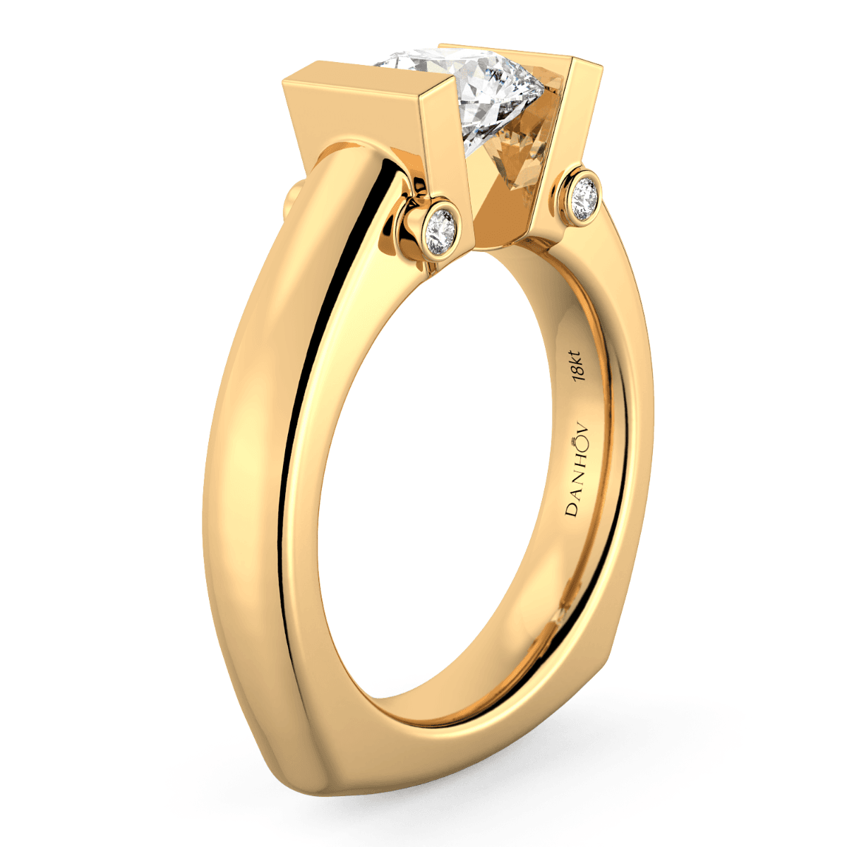 Tension Engagement Ring