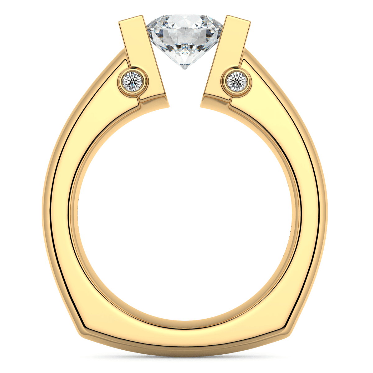 Tension Engagement Ring