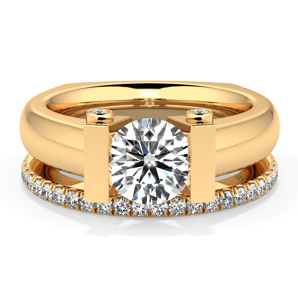 Tension Engagement Ring