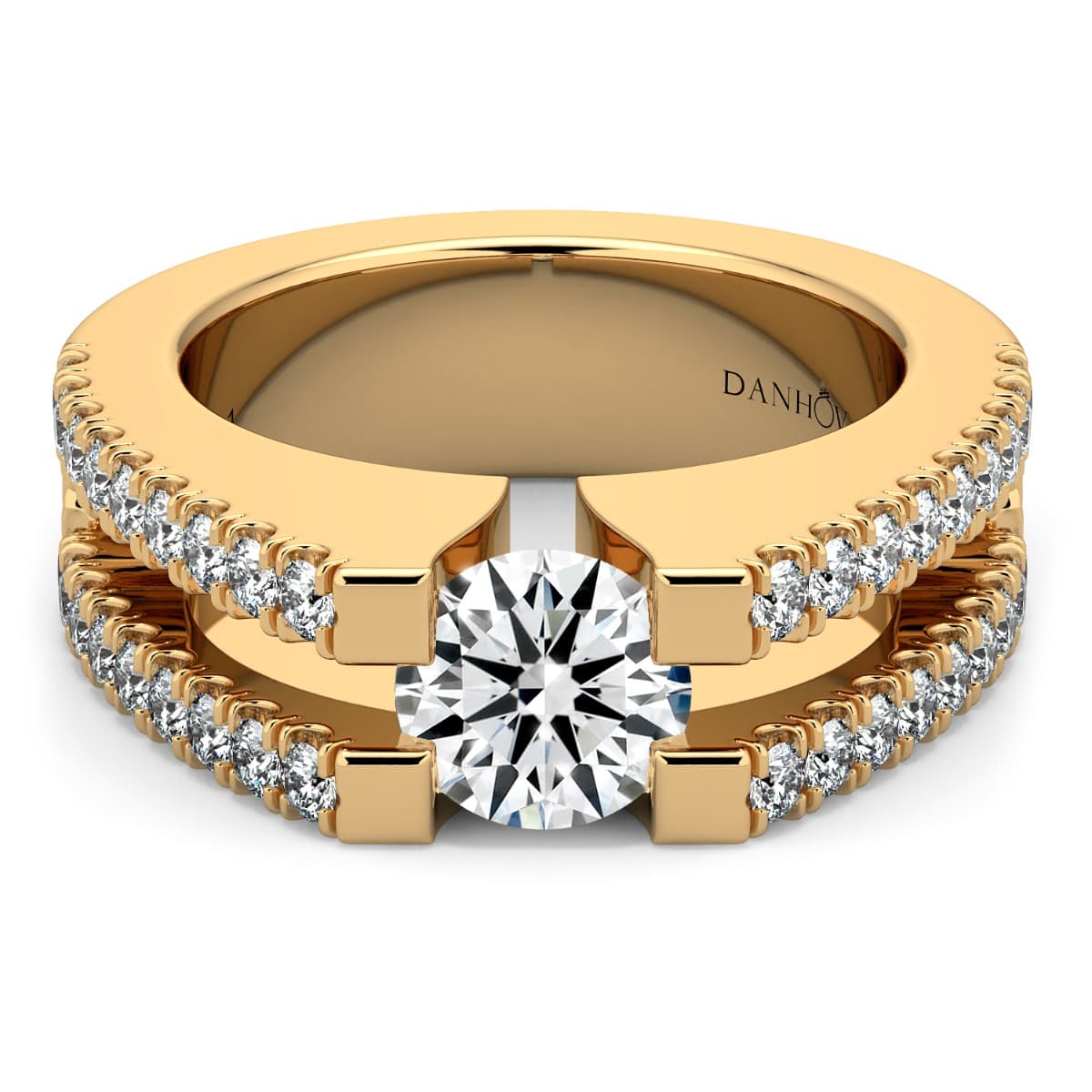 Tension Engagement Ring