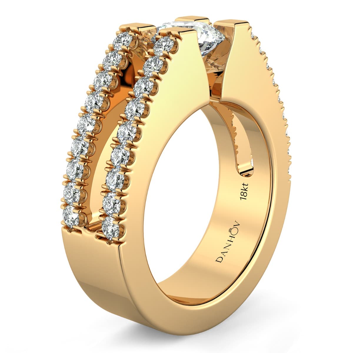 Tension Engagement Ring