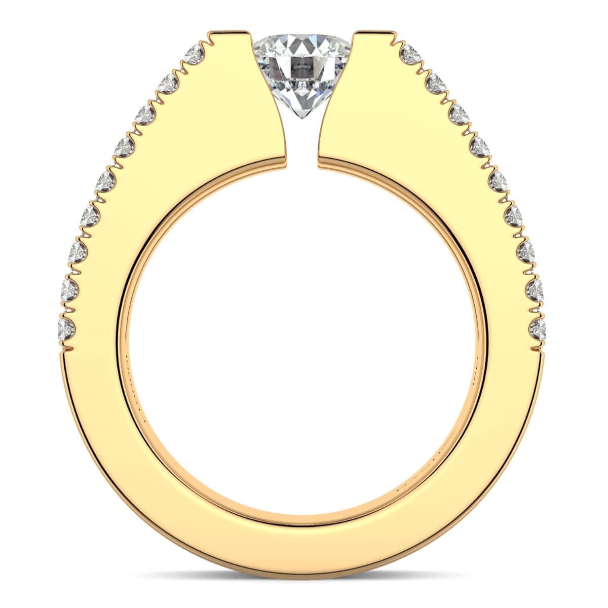 Tension Engagement Ring