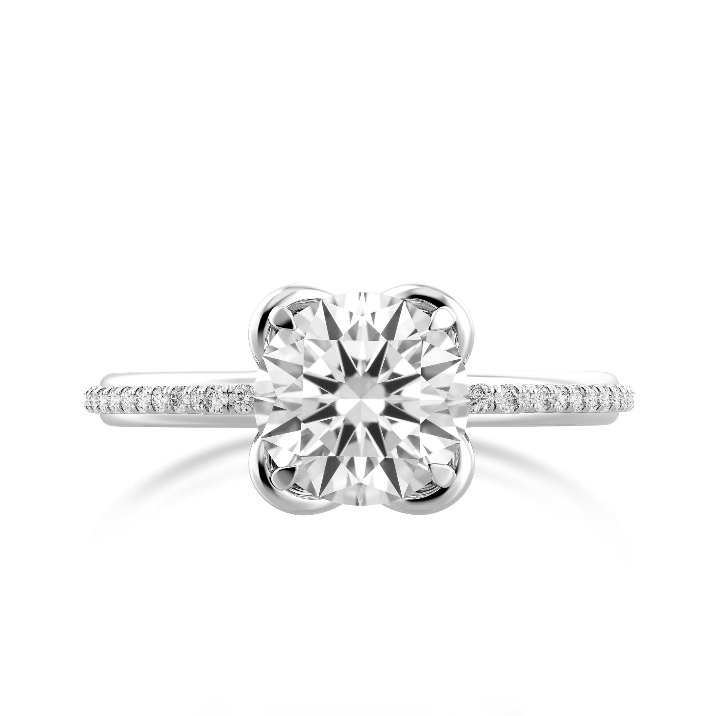 Unito Platinum Engagement Ring