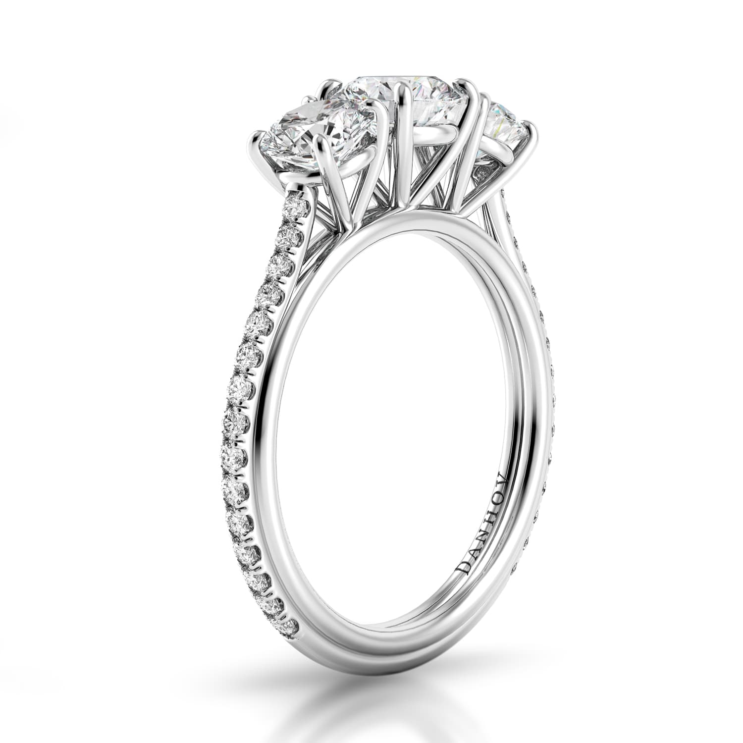 Unito Three Stone Engagement Ring