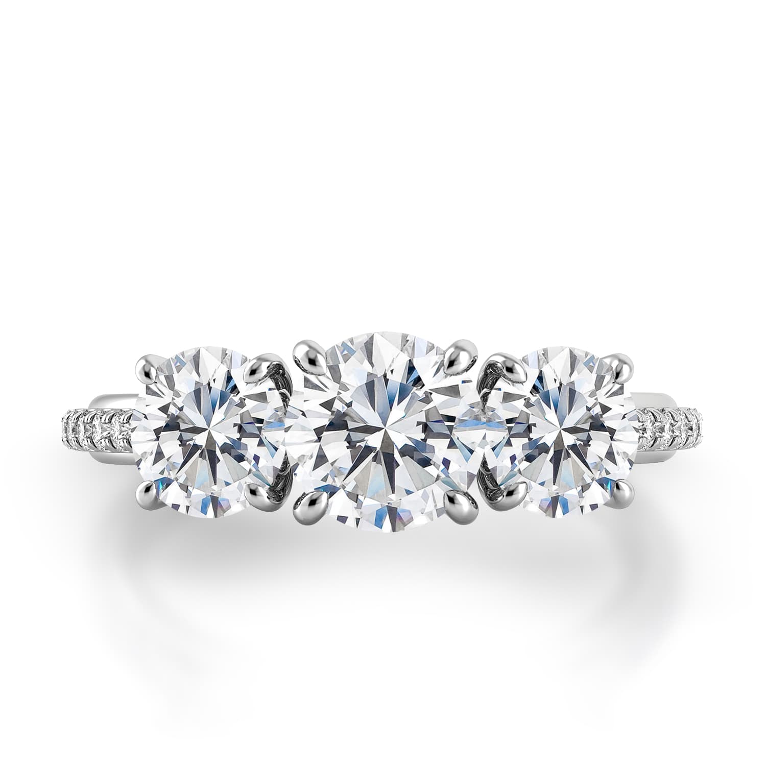 Unito Three Stone Engagement Ring