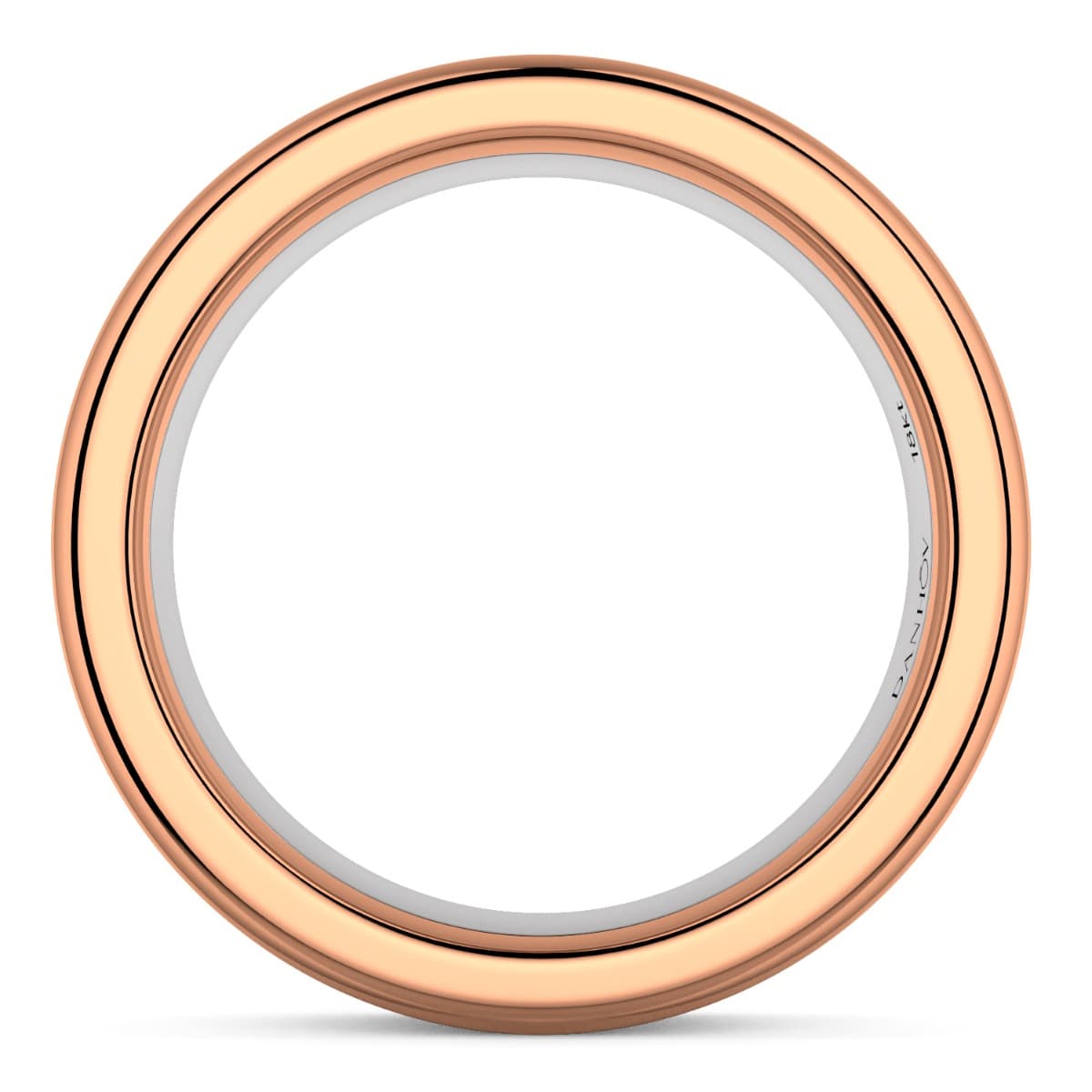 Fashion Band Four colors in one band in 14KT