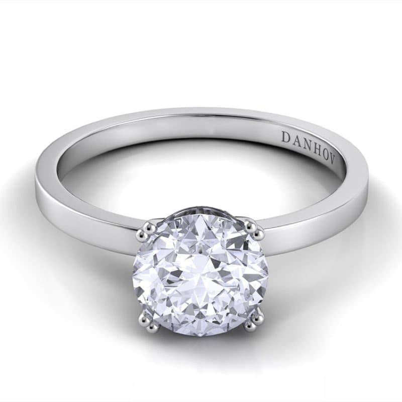 Classico Diamond Engagement Ring