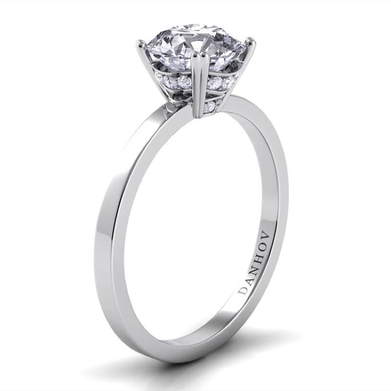 Classico Diamond Engagement Ring