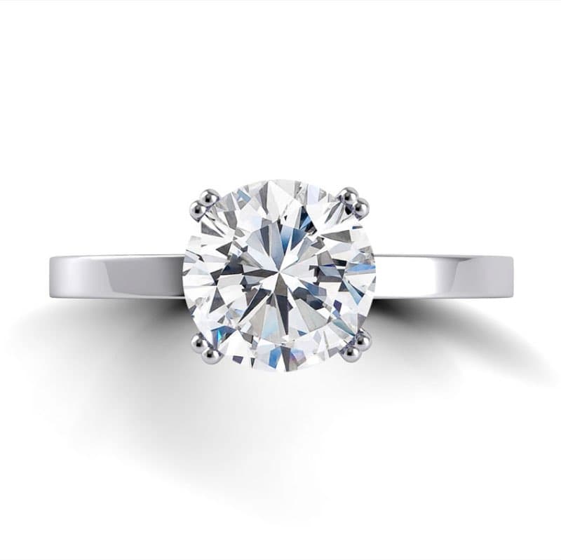 Classico Diamond Engagement Ring