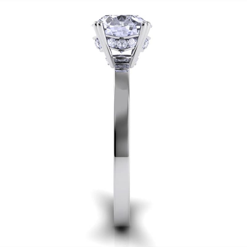 Classico Diamond Engagement Ring