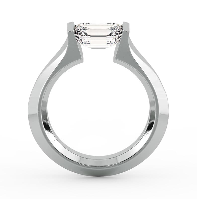 Tension Engagement Ring — image 2 of 3