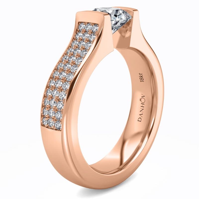 Tension Engagement Ring