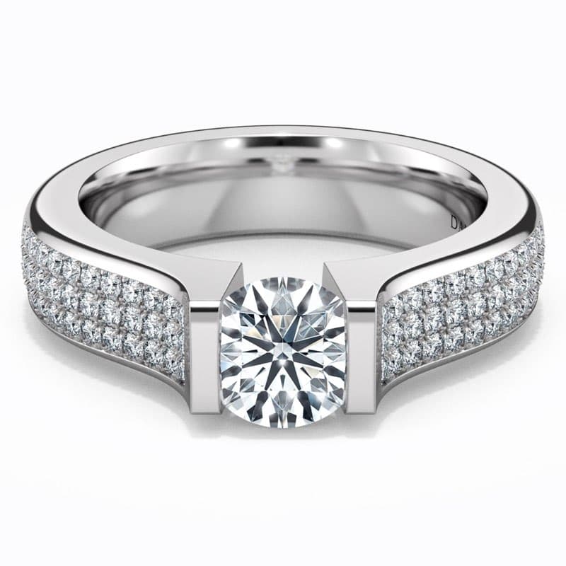 Tension Engagement Ring