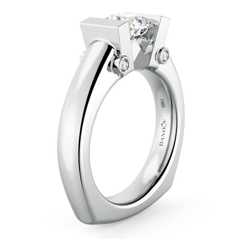 Tension Engagement Ring — image 2 of 3