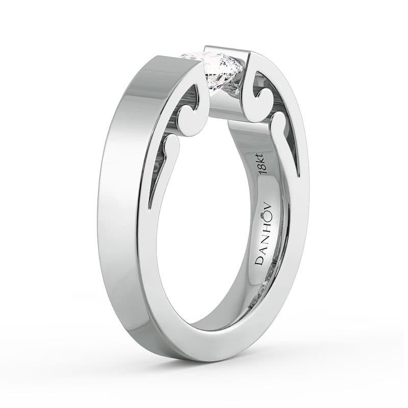 Tension Engagement Ring