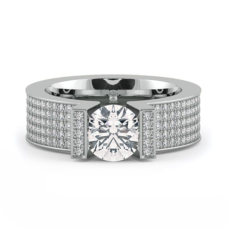 Tension Engagement Ring
