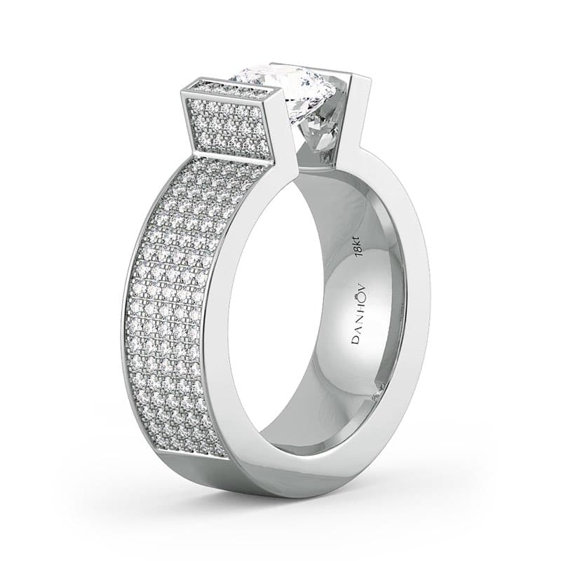 Tension Engagement Ring