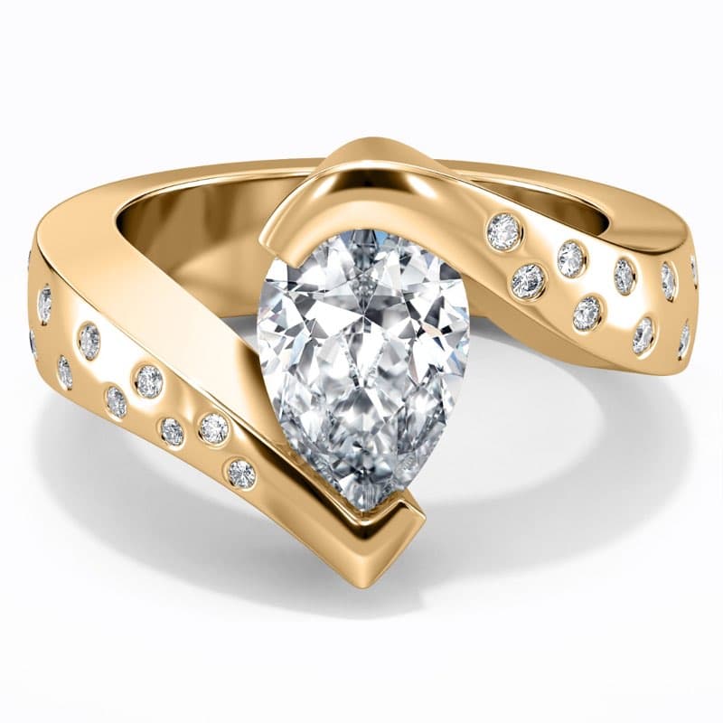 Tension Engagement Ring — image 3 of 4