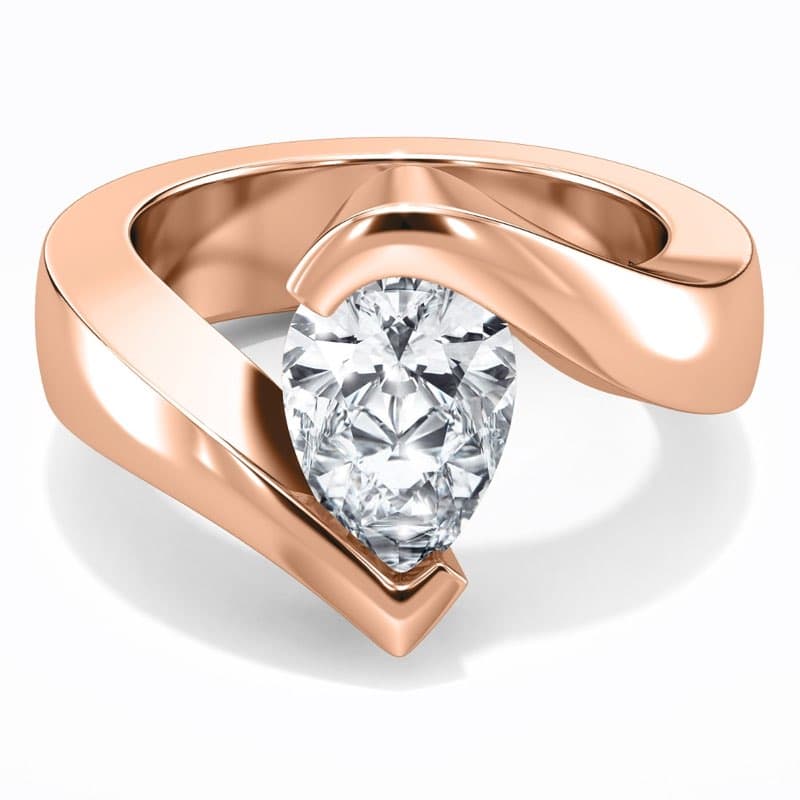 Tension Engagement Ring — image 2 of 4
