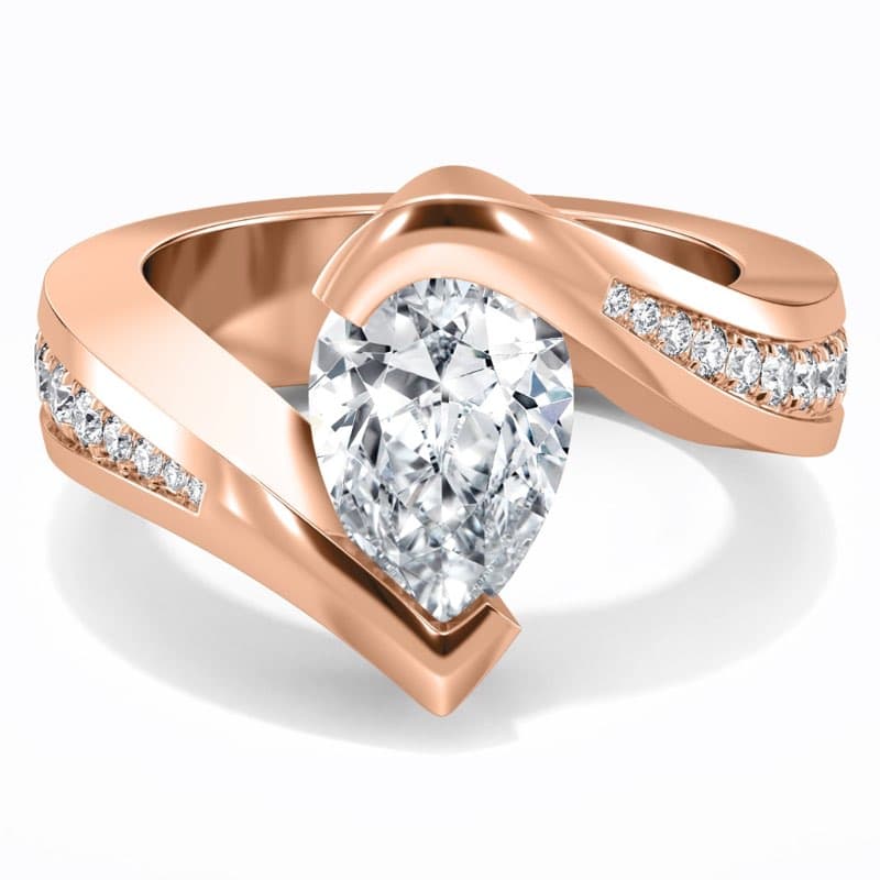 Tension Engagement Ring — image 2 of 4