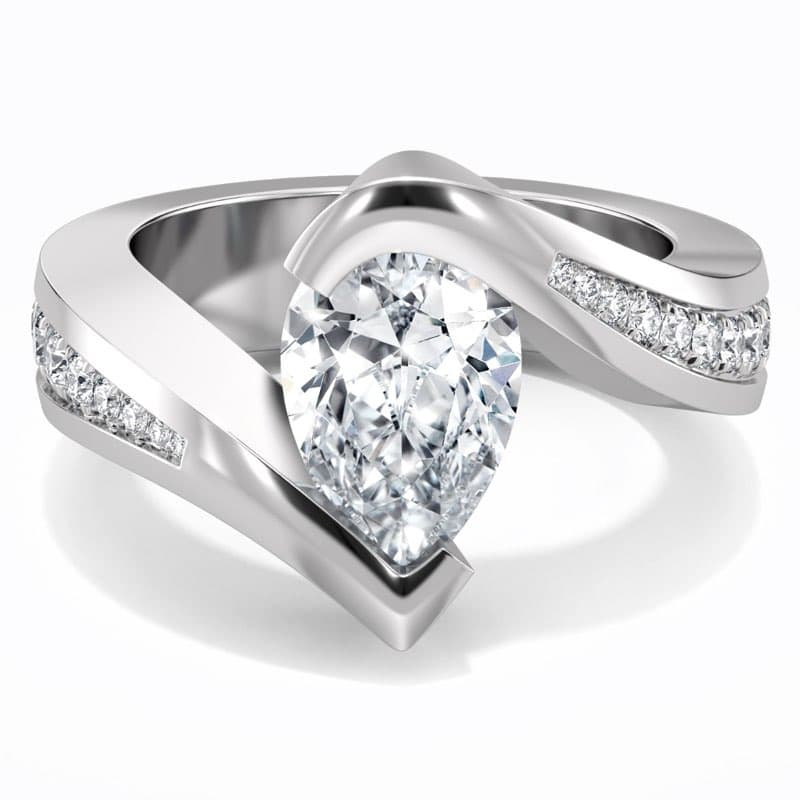 Tension Engagement Ring — image 3 of 4