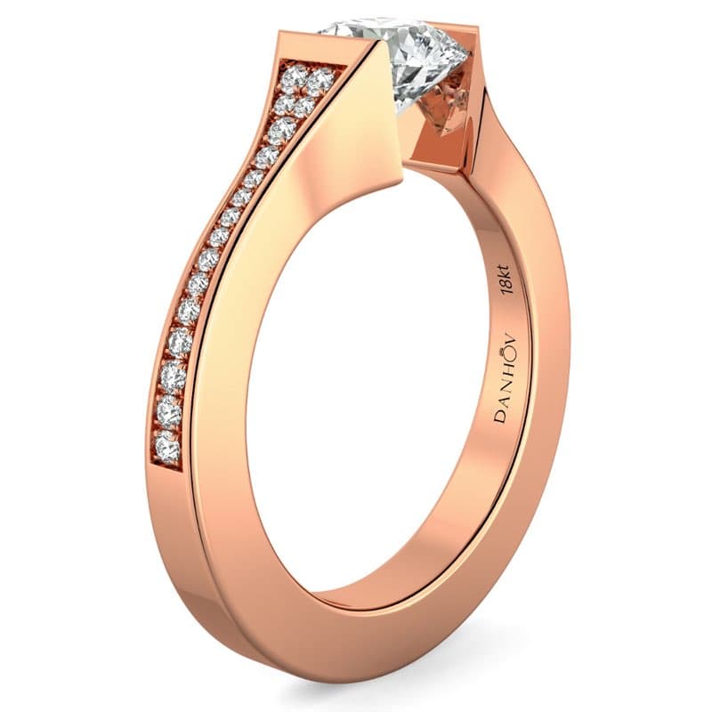 Voltaggio Tension Engagement Ring