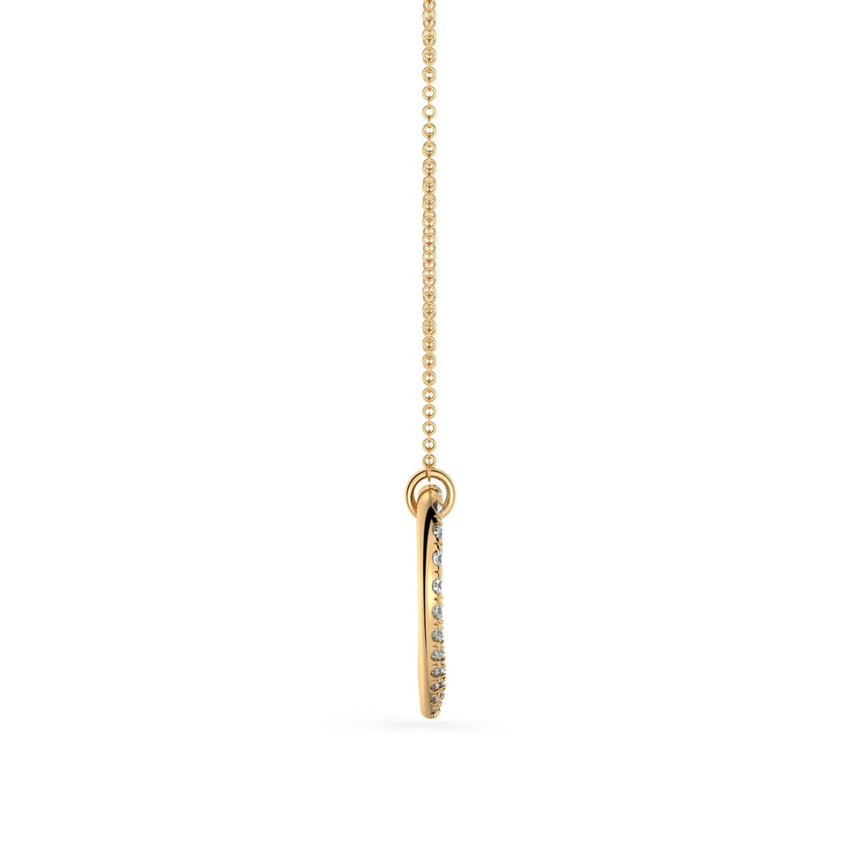Norme de Heart in Heart Diamond Pendant