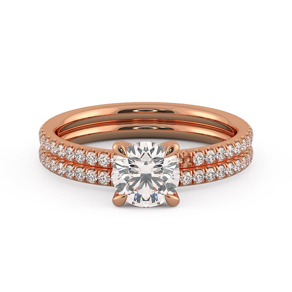 Norme De Ladies Engagement Ring Set
