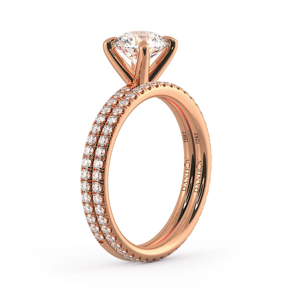 Norme De Ladies Engagement Ring Set
